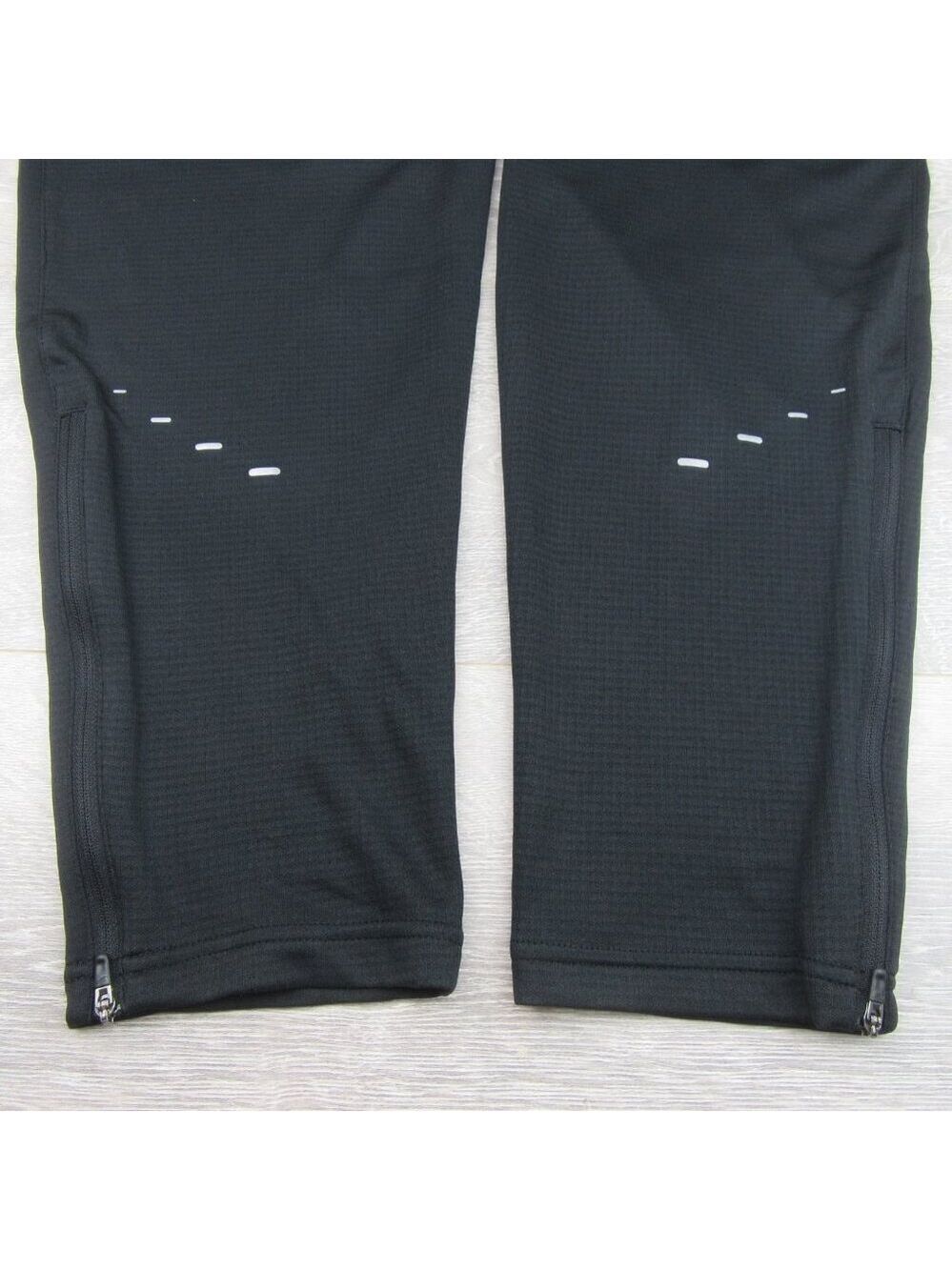Nike Stride Dri-FIT Knit Running Pants Mens Size Medium Black NEW - Picture 9 of 14
